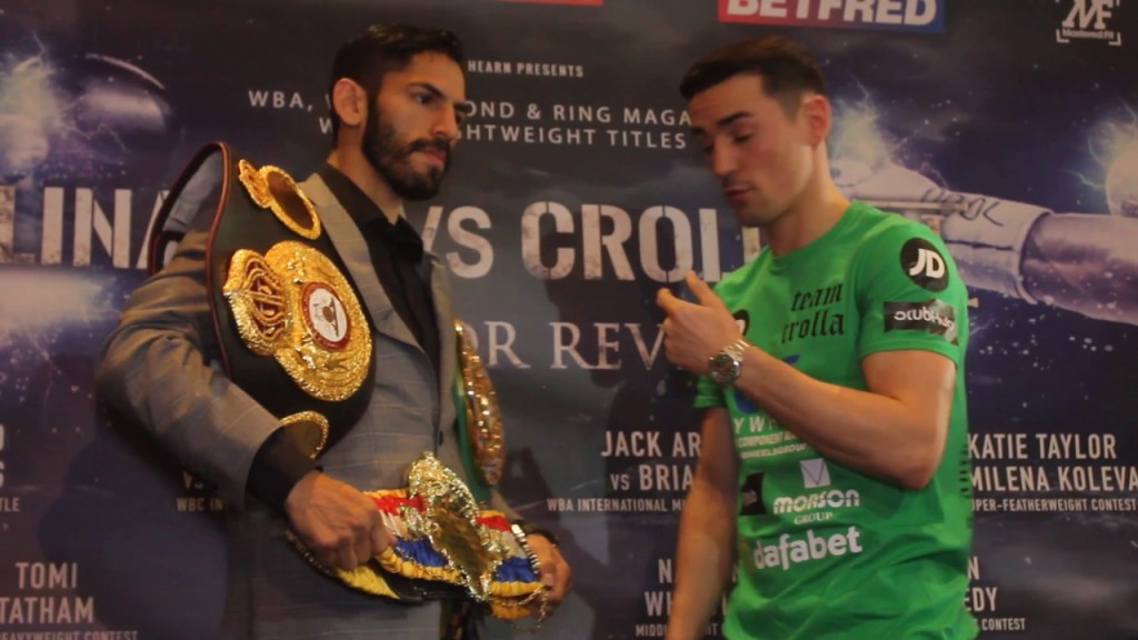 Jorge Linares vs. Anthony Crolla 2 Face Off [Video]