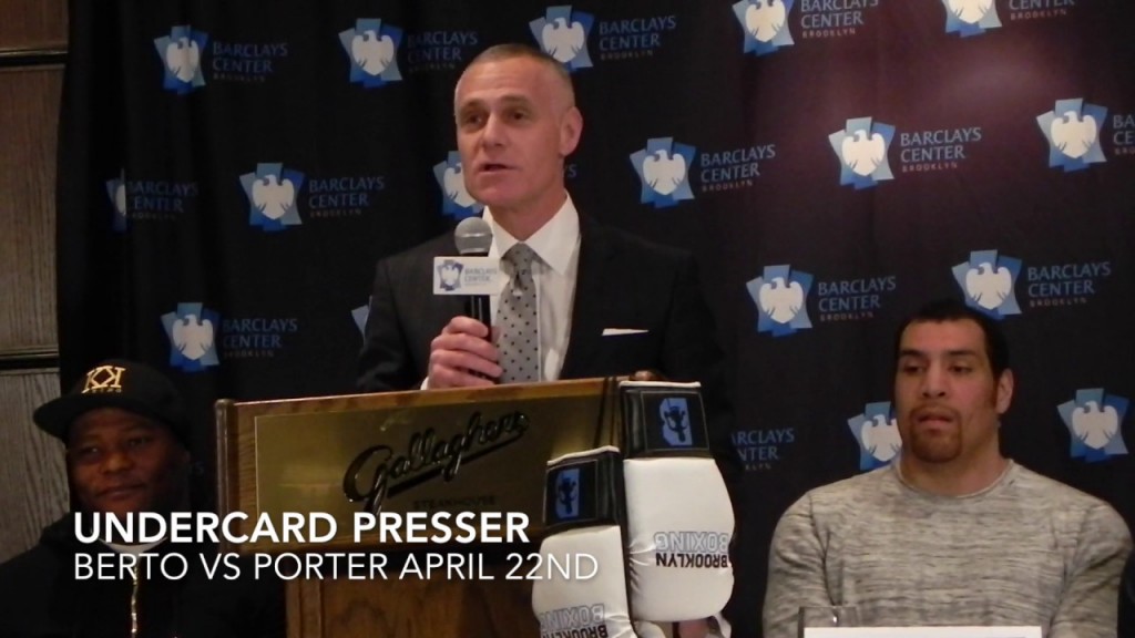 Shawn Porter vs. Andre Berto Undercard Announcement Press Conference