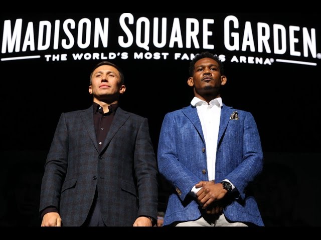 Watch Live! Golovkin vs. Jacobs Final Press Conference