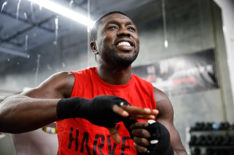 Andre Berto Training Camp Quotes & Photos