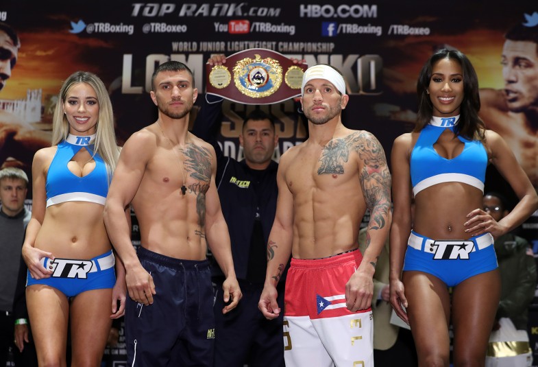 Live Boxing Results: Vasyl Lomachenko vs. Jason Sosa