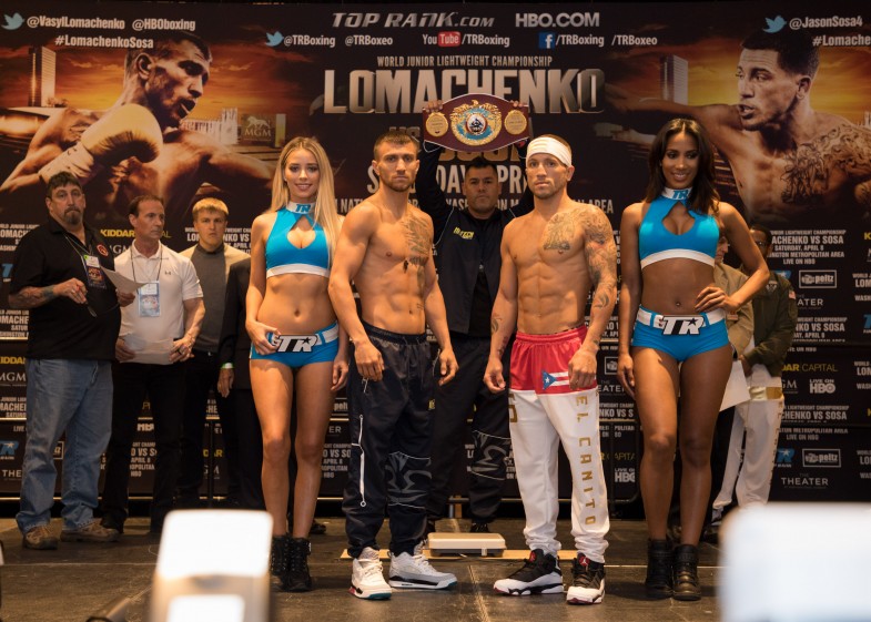 Photo Gallery | Lomachenko vs. Sosa Weigh-In