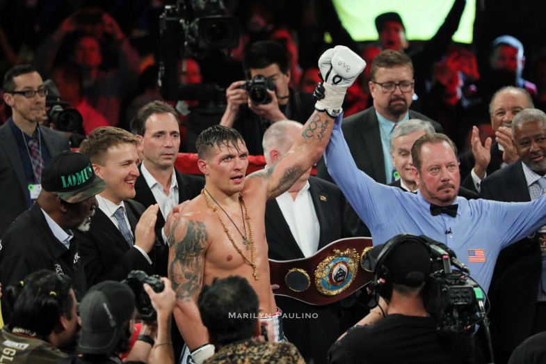 Oleksandr Usyk Signs Promo Deal with Matchroom Boxing