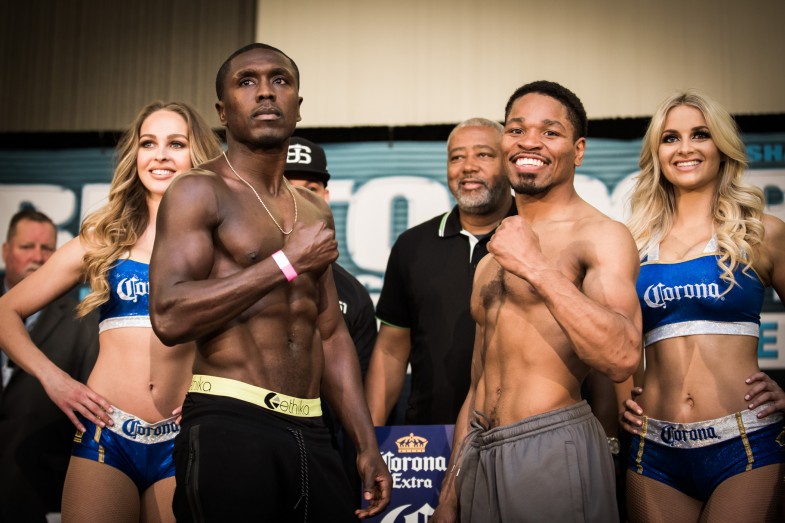 Berto vs. Porter: Weigh-In Results and Photos
