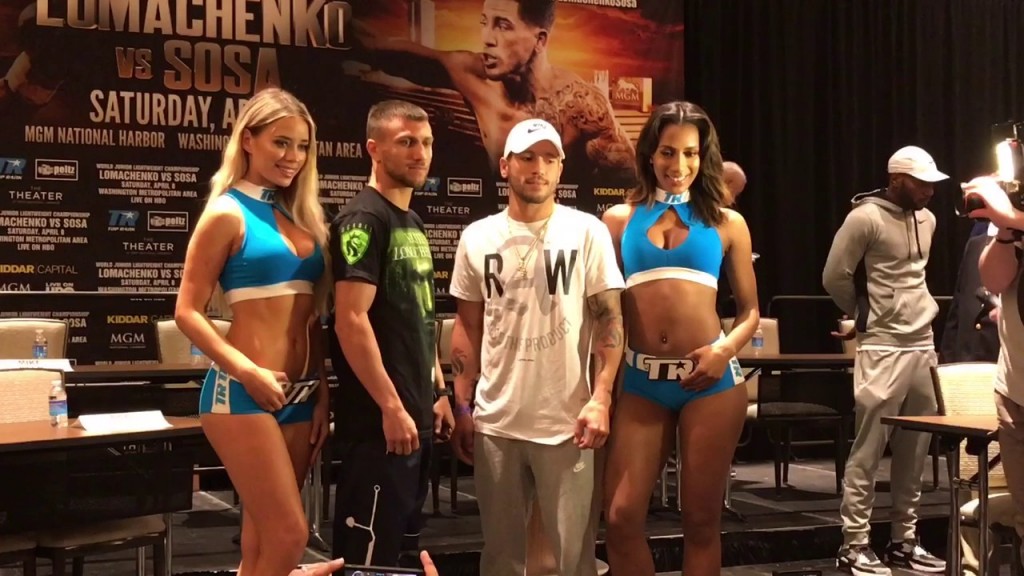 Vasyl Lomachenko vs. Jason Sosa Face Off at Final Presser [Video]