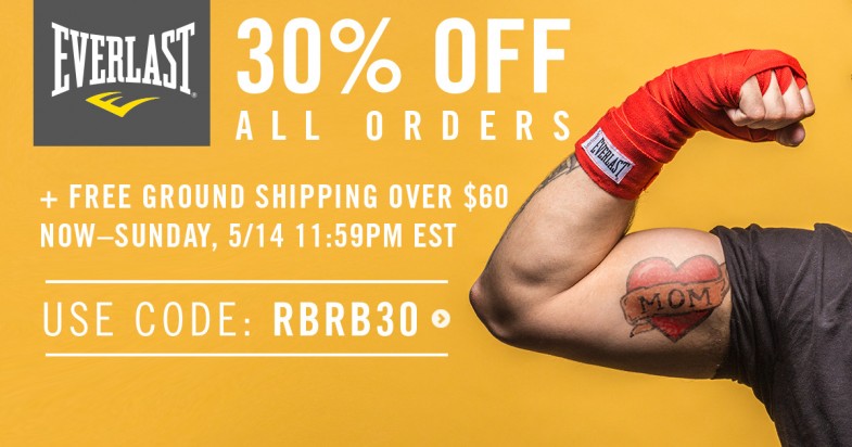 Mother’s Day 30% Off Everlast Sale