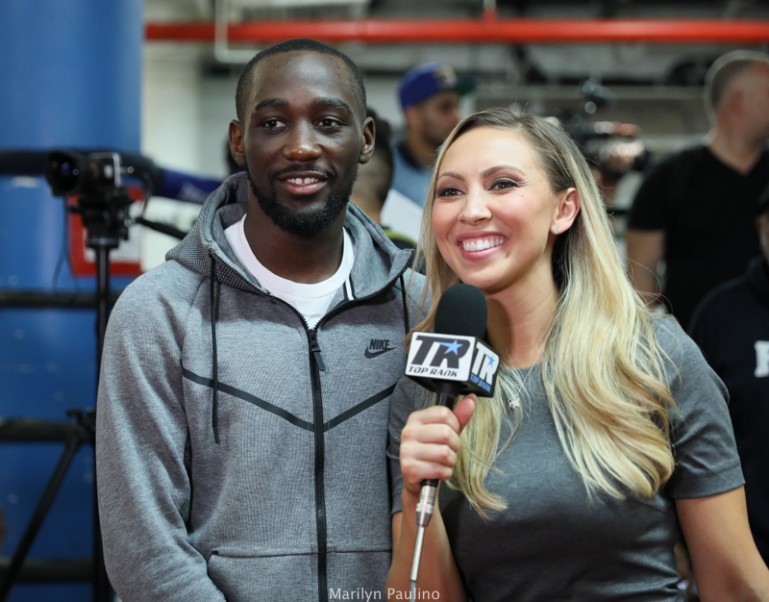 Photo Gallery | Crawford vs. Diaz Media Workout