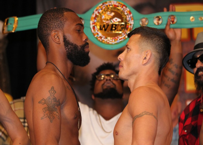 Russell Jr. vs. Escandon Weigh-In Results, Photos & Video