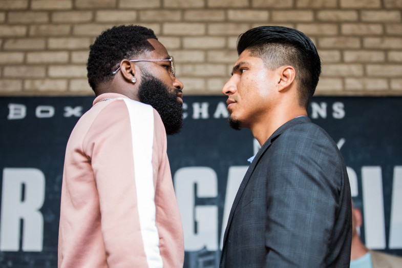 Adrien Broner vs. Mikey Garcia New York Press Conference Quotes & Photos