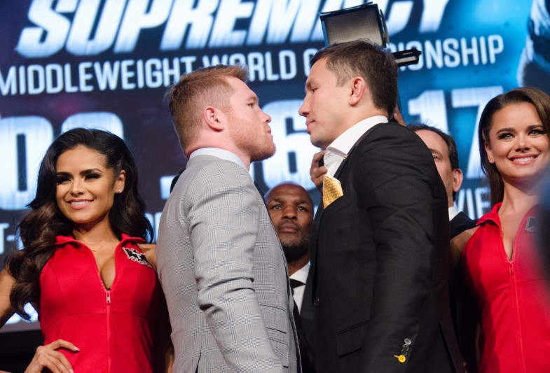 Canelo Alvarez vs. Gennady Golovkin NYC Presser [Photos]