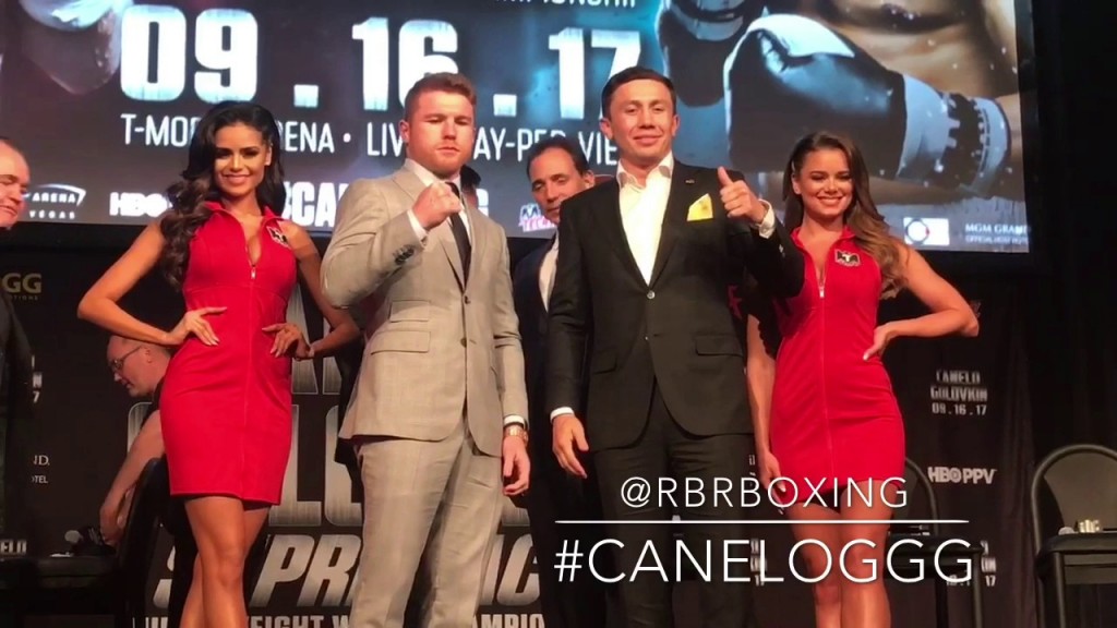 Canelo Alvarez vs. Gennady Golovkin NYC Face Off [Video]