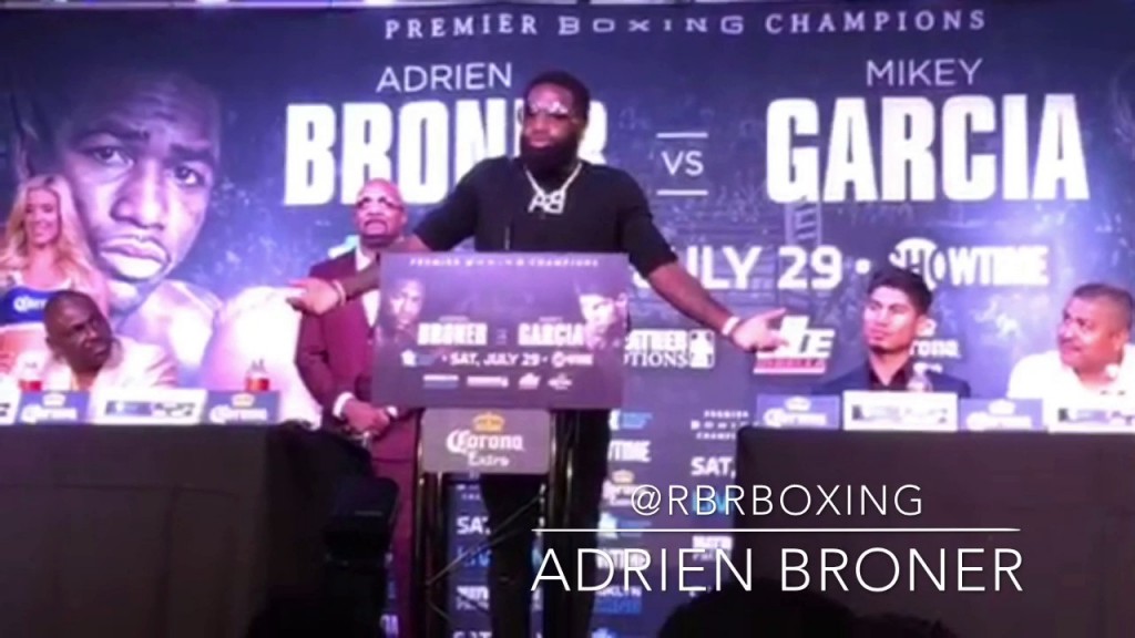 Adrien Broner Says He’s Coming to F&*k Mikey Garcia Up [Video]