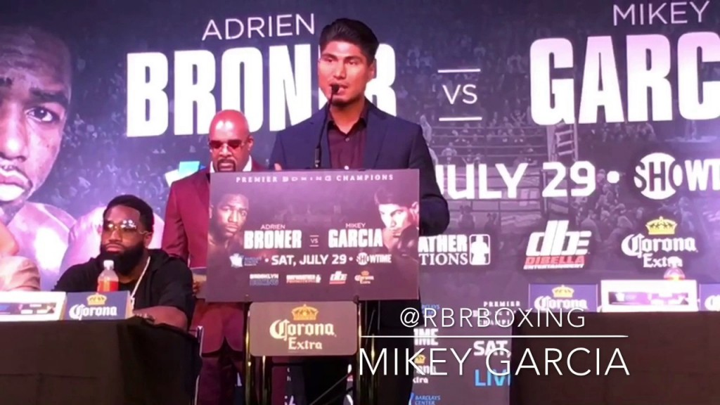 Mikey Garcia: “I’m Here to Take on Bigger Challenges” [Video]