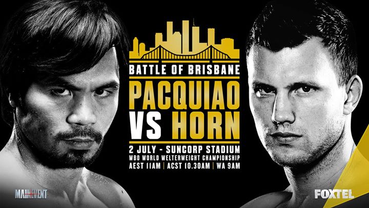 ESPN to Air Manny Pacquiao vs. Jeff Horn on July 1