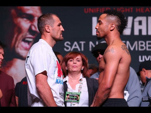 Ward vs. Kovalev 2: Live Weigh-In Stream [Video]