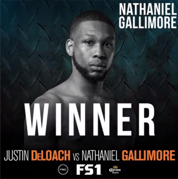 Nate Gallimore Stuns Justin DeLoach by TKO
