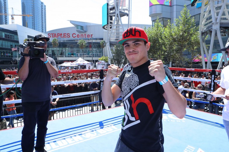 Diego De La Hoya Returns Against Jose Salgado December 14