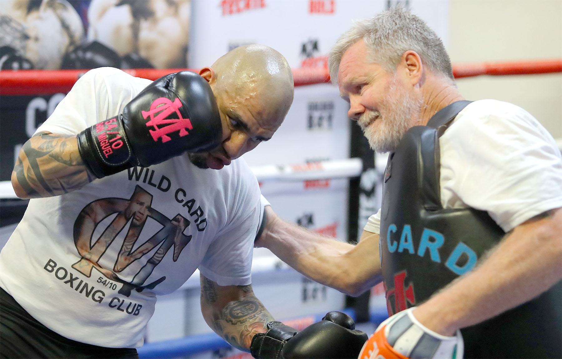 Miguel Cotto Media Workout Photos & Quotes