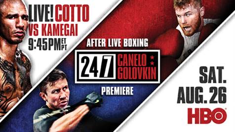 WCB: Cotto vs. Kamegai and 24/7: Canelo Golovikin Promo