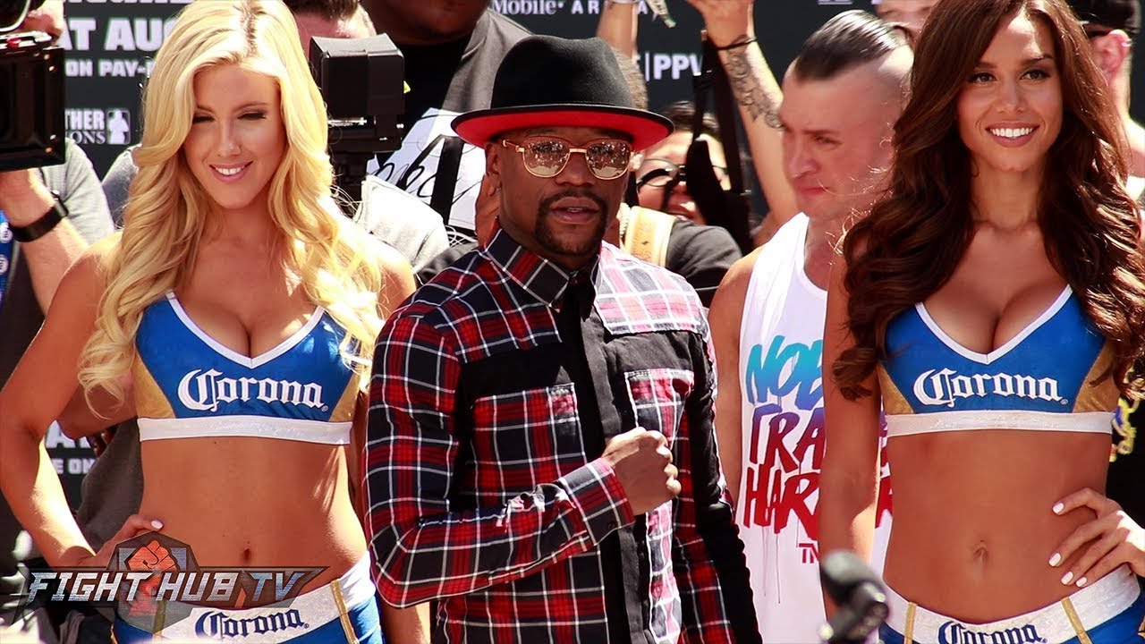 Mayweather vs. McGregor: Mayweather Grand Arrival [Video]