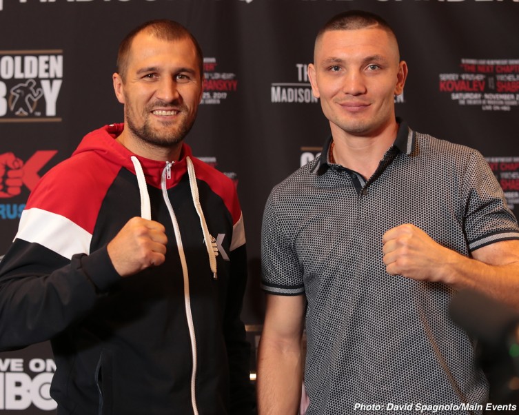 Kovalev-Shabranskyy Press Conference Recap