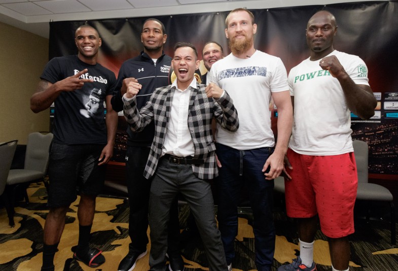 World Boxing Super Series Yunier Dorticos vs. Dmitry Kudryashov Final Press Conference Quotes & Photos