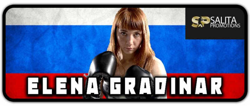 Salita Promotions Signs Elite Russian Female Elena Gradinar to Co-Promotional Contract