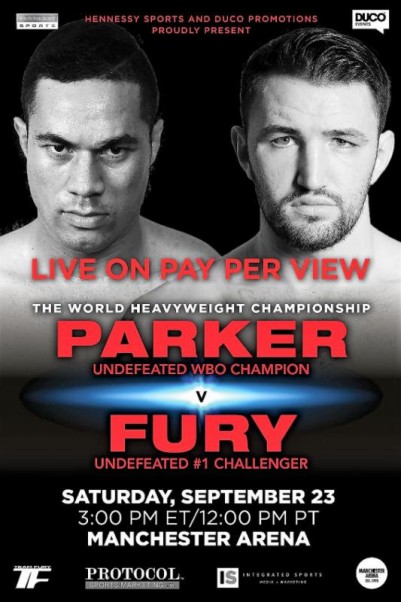 Joseph Parker vs. Hughie Live on Pay-Per-View in the United States