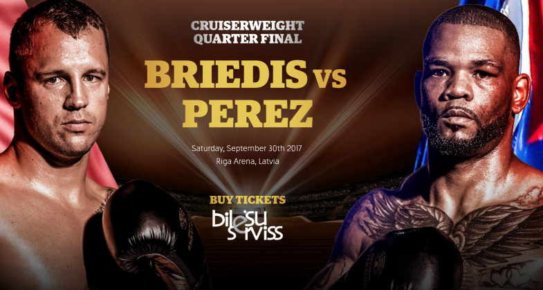 Mairis Briedis vs. Mike Perez Clash Saturday, September 30
