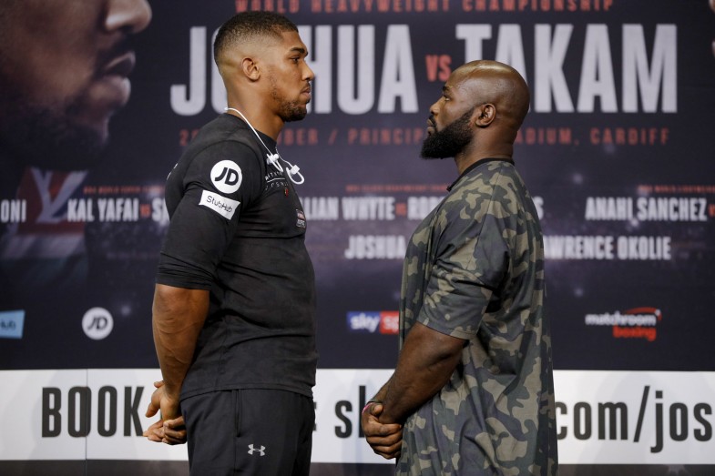 Anthony Joshua vs. Carlos Takam Final Press Conference Photos & Quotes
