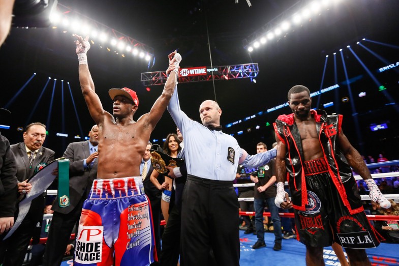 Erislandy Lara Decisions Terrell Gausha