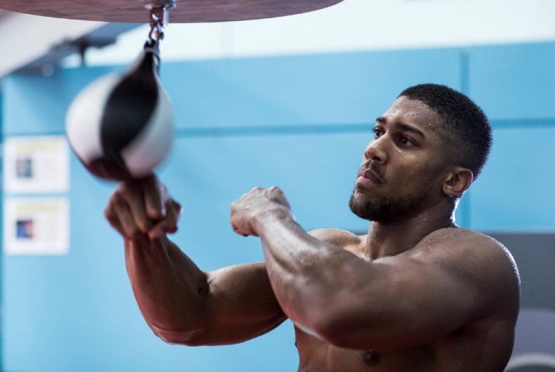 Anthony Joshua Media Workout Quotes & Photos