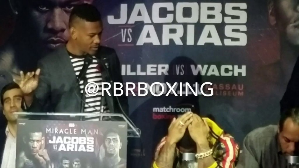 Daniel Jacobs Tells Arias He’s Never Faced Anyone Like Him! [Video]
