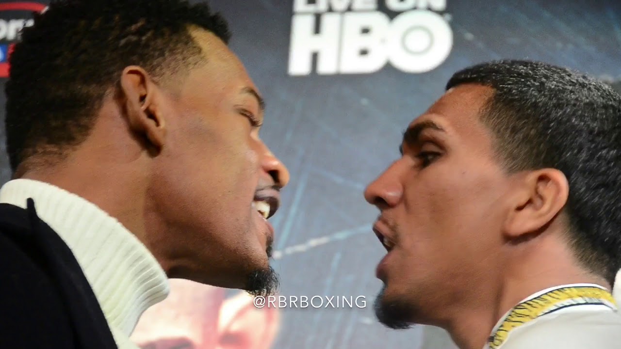 Jacobs vs. Arias Heated Face Off at Final Press Conference