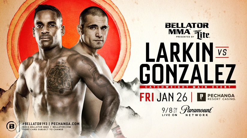 Lorenz Larkin and Fernando Gonzalez Meet at Bellator 193