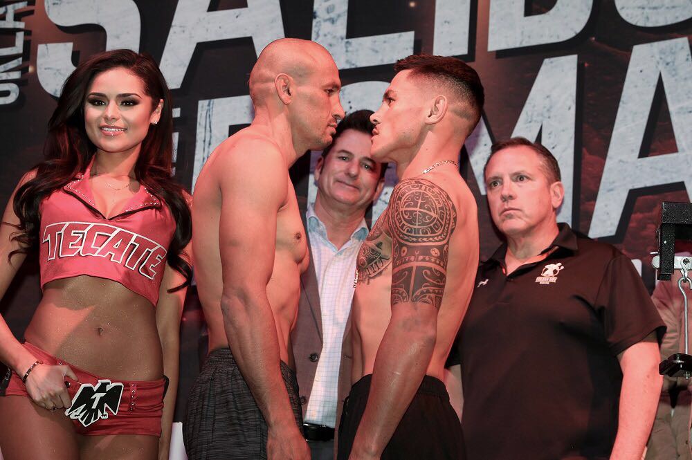 Salido vs. Roman Weigh-In Results, Photos & Video