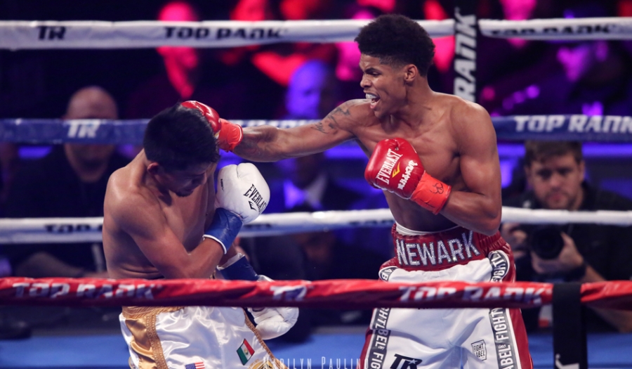 Photos | Shakur Stevenson vs. Oscar Mendoz Fight Night
