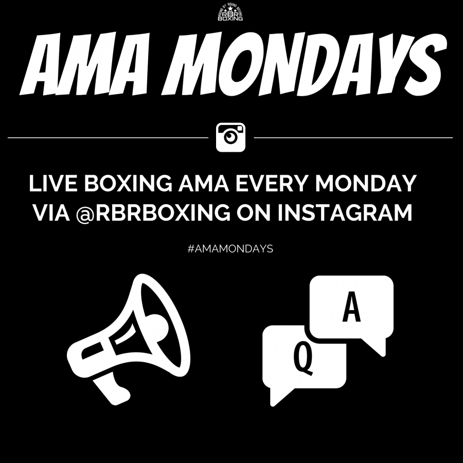 RBRBoxing Announces AMAMondays on Instagram Live