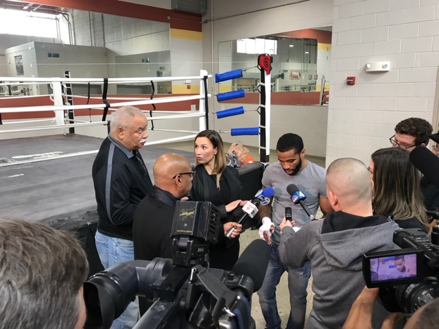 Lamont Peterson & Anthony Peterson Washington, D.C. Media Workout Quotes & Photos
