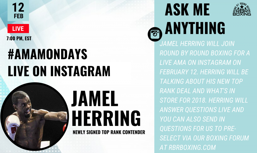 Jamel Herring AMA