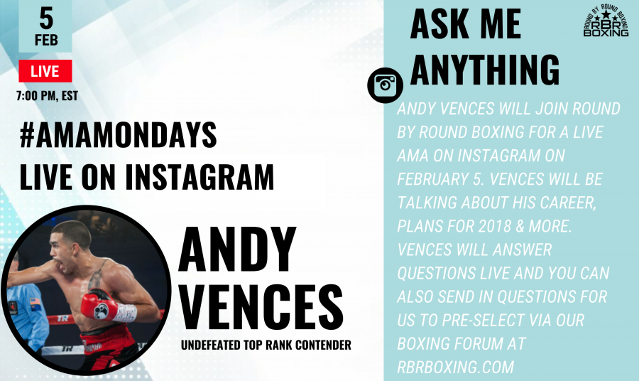 Andy Vences AMA