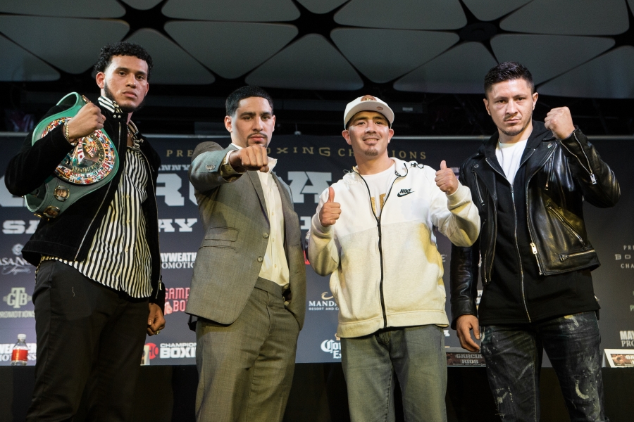 Danny Garcia vs. Brandon Rios & David Benavidez vs. Ronald Gavril LA Press Conference Quotes & Photos