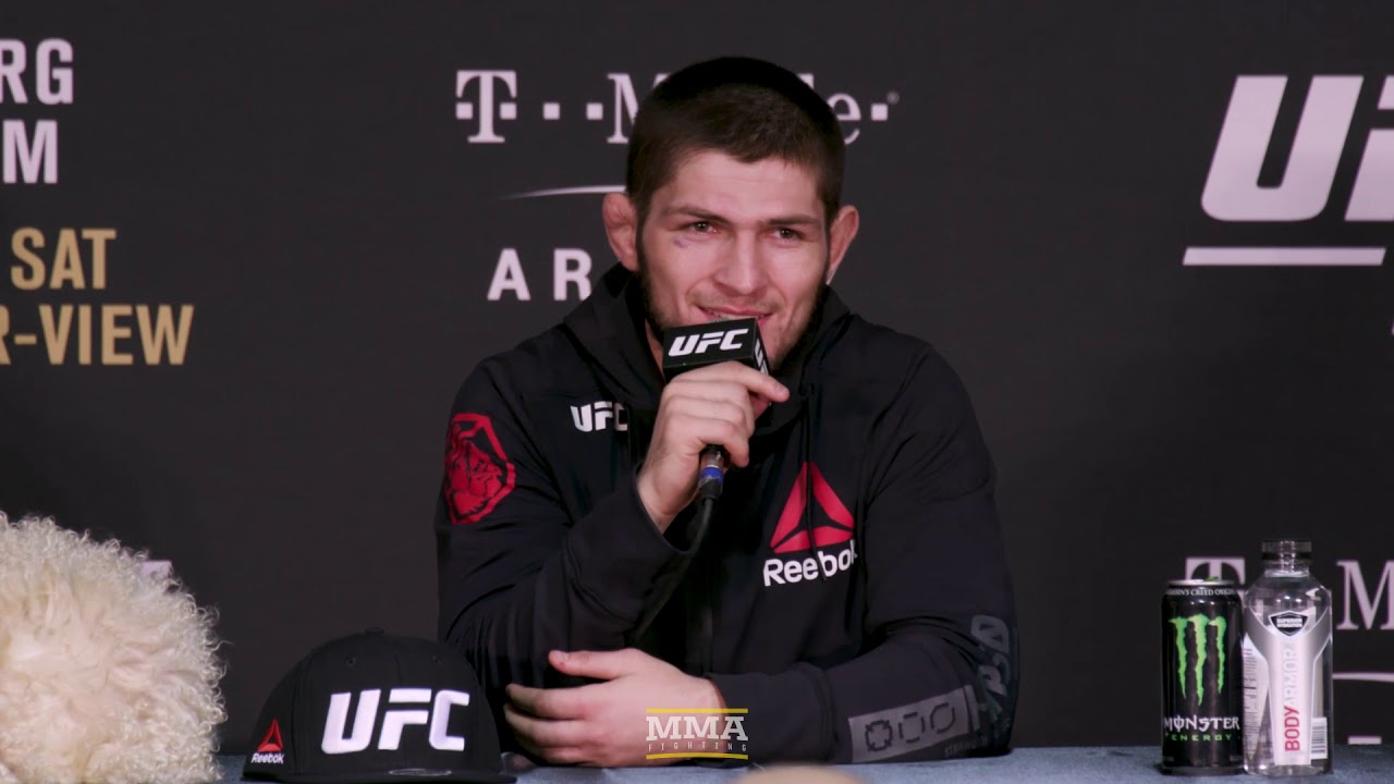 UFC 219: Khabib Nurmagomedov Post-Fight Press Conference [Video]