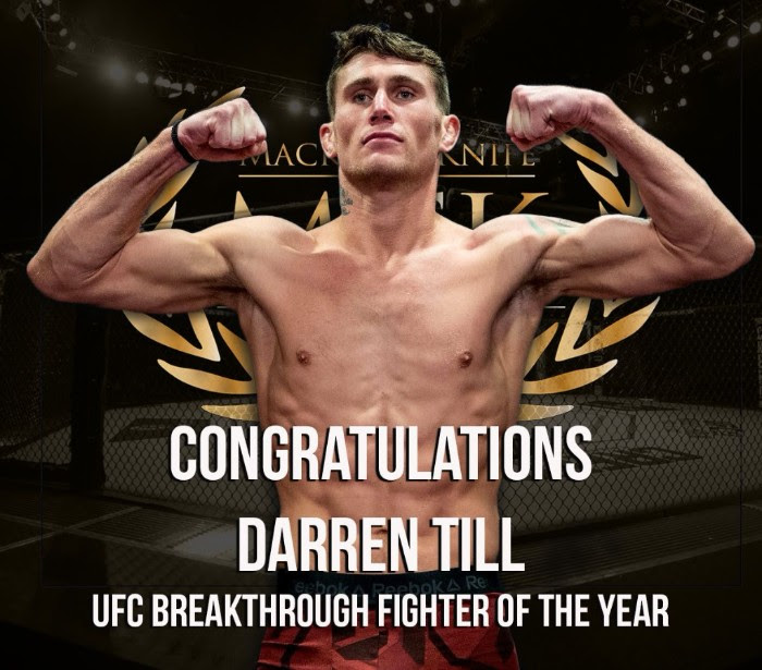 Darren Till Insists 2018 Will Be Bigger and Better Than His Breakthrough Year
