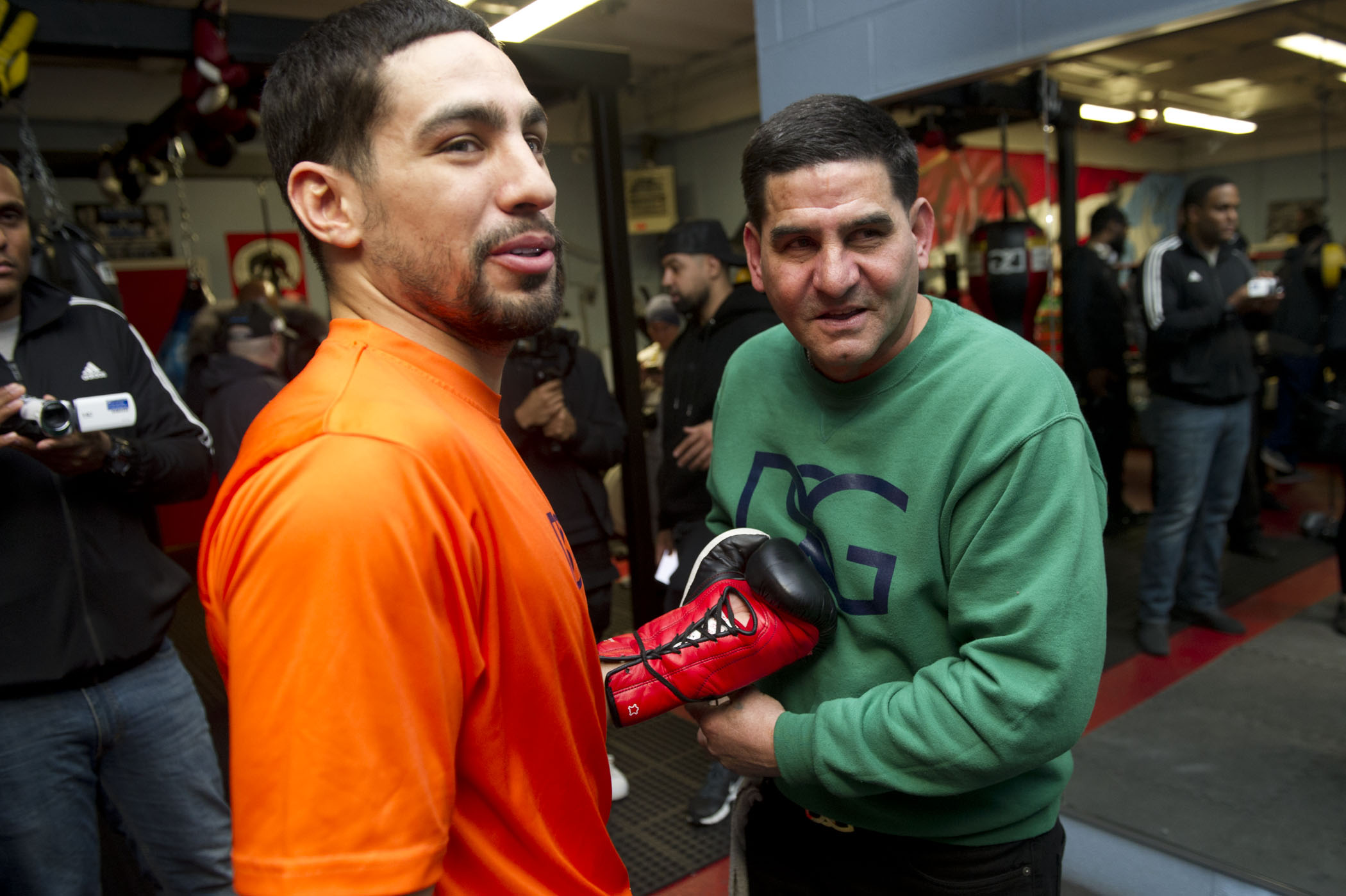 Danny Garcia Philadelphia Media Workout Quotes & Photos