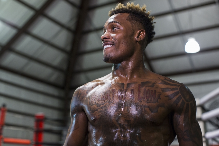 Jermall Charlo Houston Media Workout Quotes & Photos