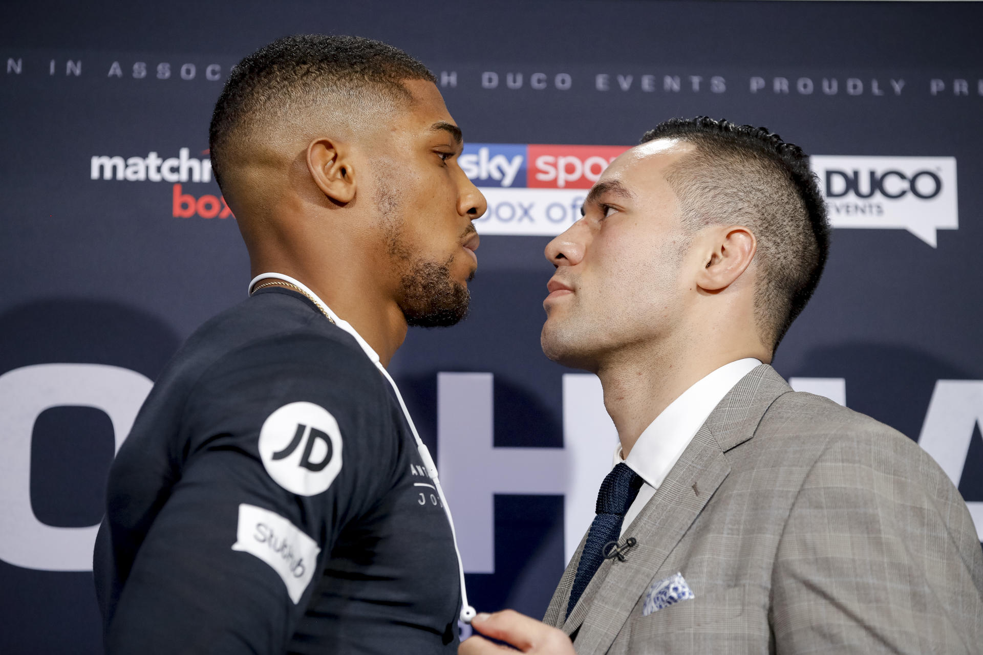 Joshua vs. Parker: Final Press Conference Photos & Quotes