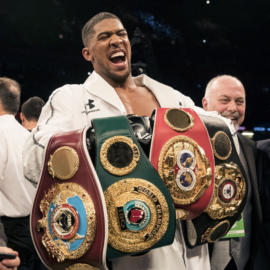 Anthony Joshua Adds WBO Title With UD Over Joseph Parker