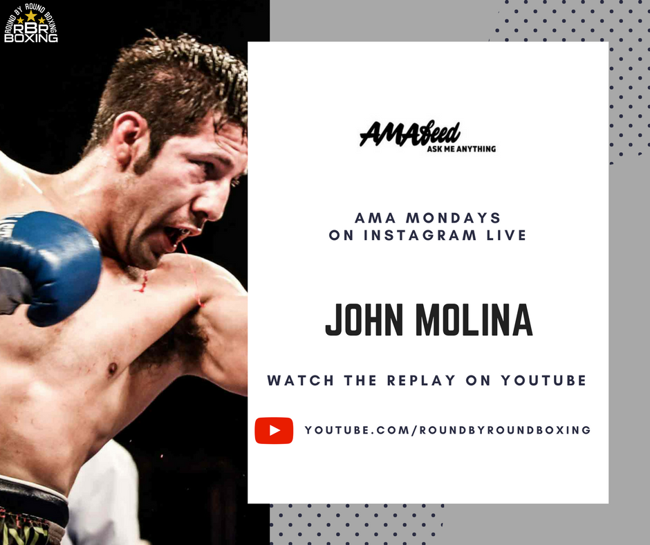 AMA Mondays with John Molina: March 12, 2018