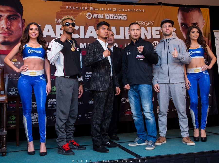 Mikey Garcia vs. Sergey Lipinets Final Press Conference Quotes & Photos